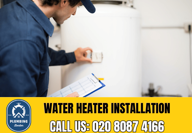 water heater installation Hornsey